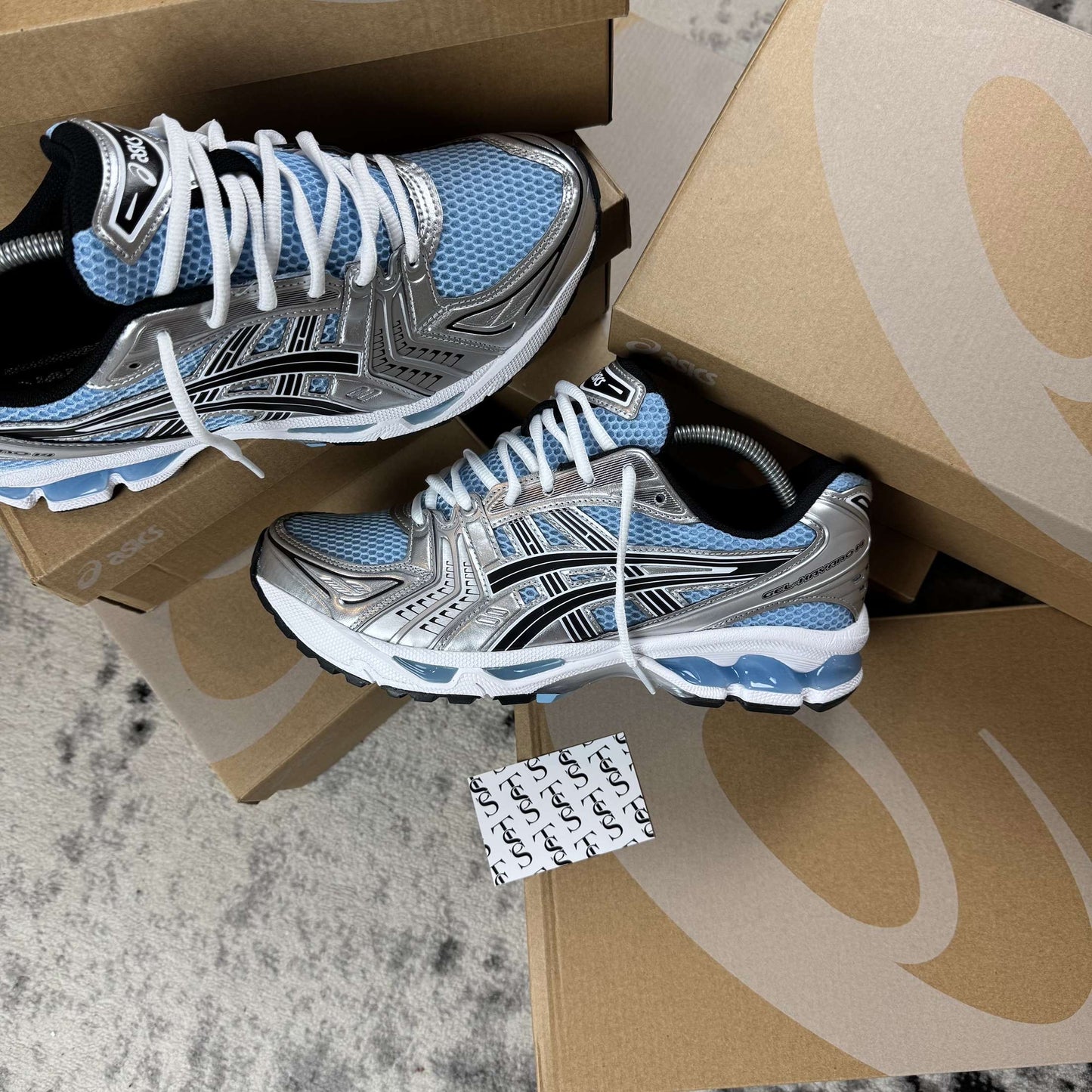 ASICS KAYONO 14 - ARTIC BLUE / SILVER