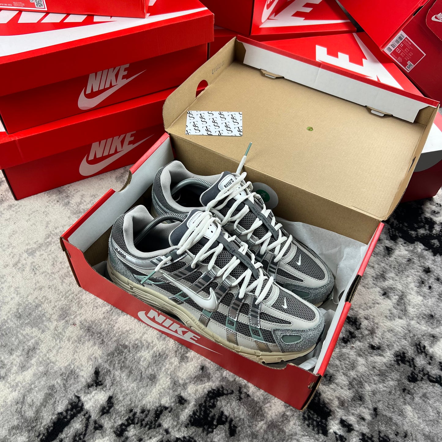 NIKE P-6000 FLAT PEWTER