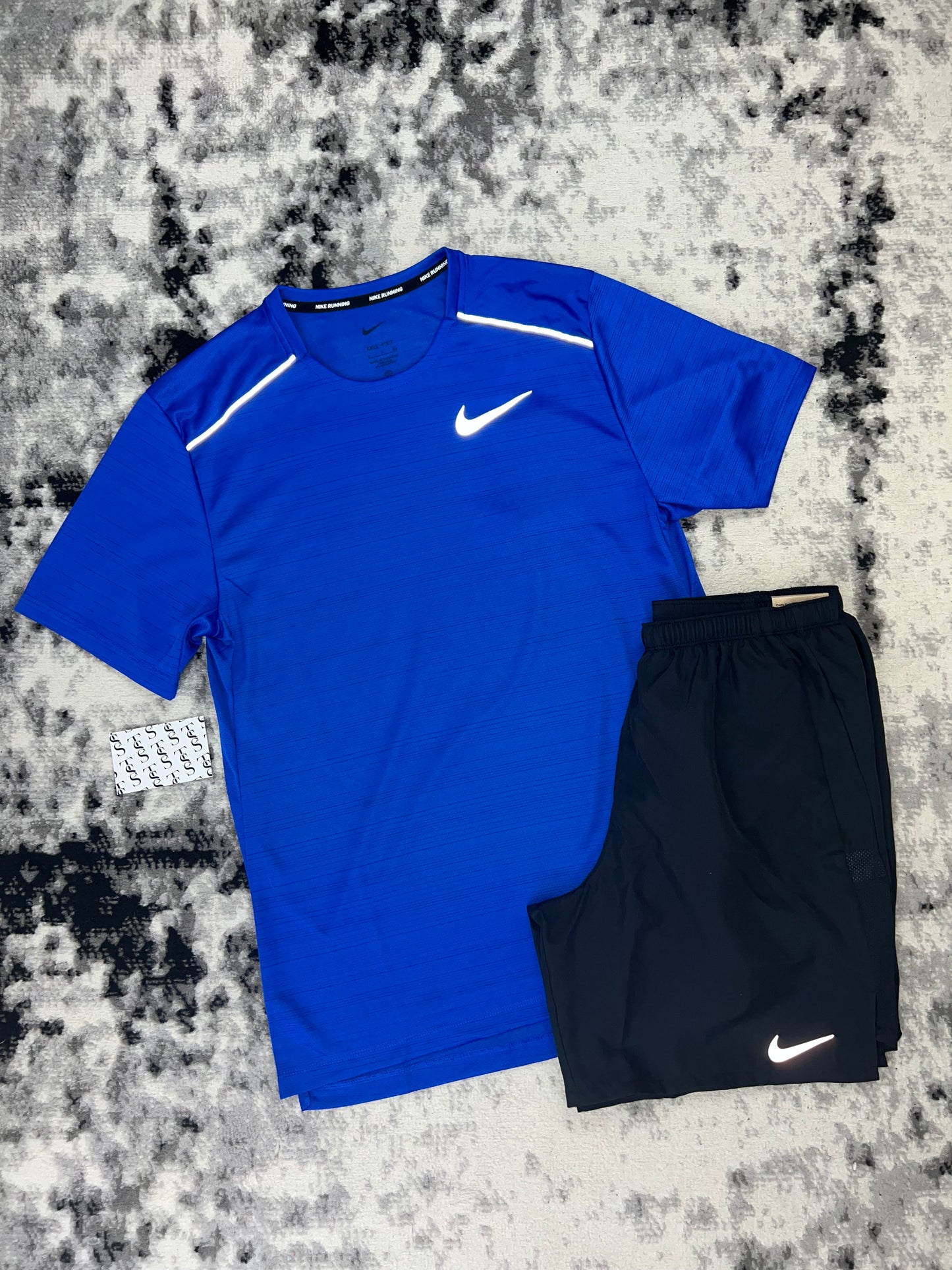 NIKE ROYAL BLUE MILER 1.0 & NIKE BLACK 7’’ CHALLENGER SHORTS