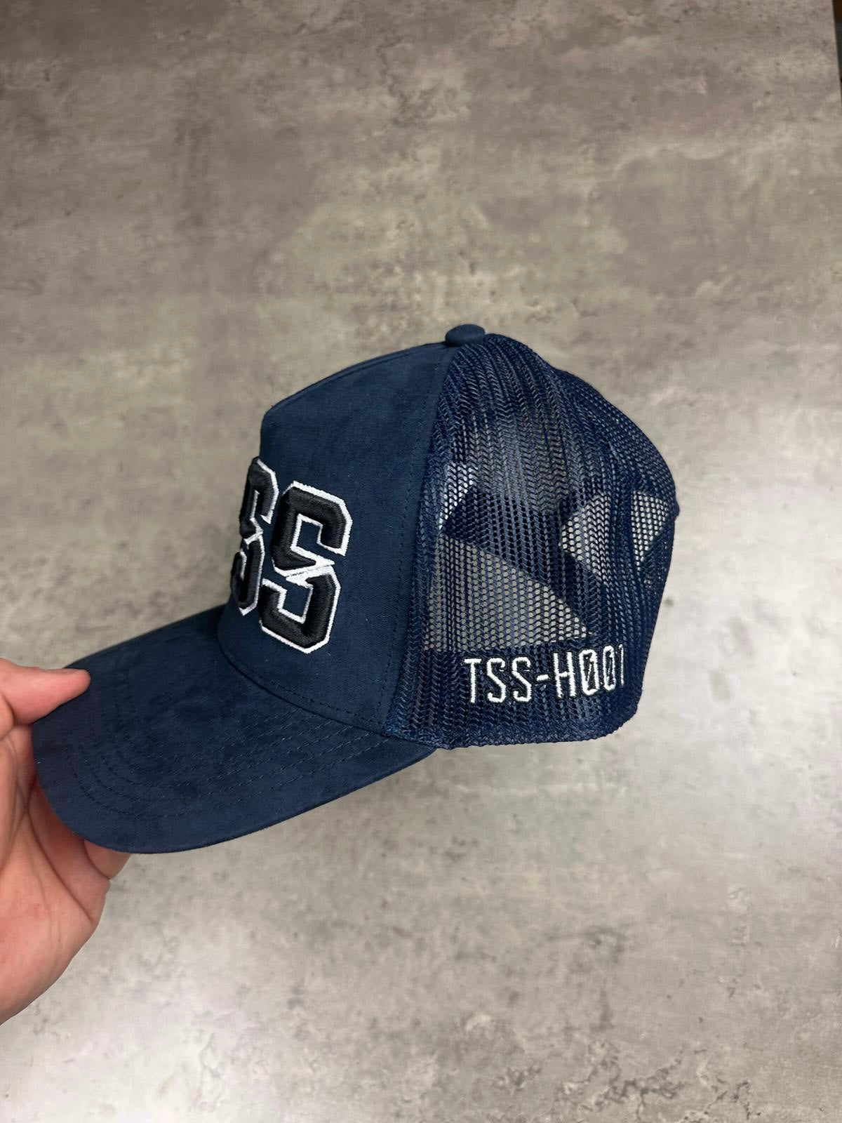 TSS CAP - NAVY SUEDE