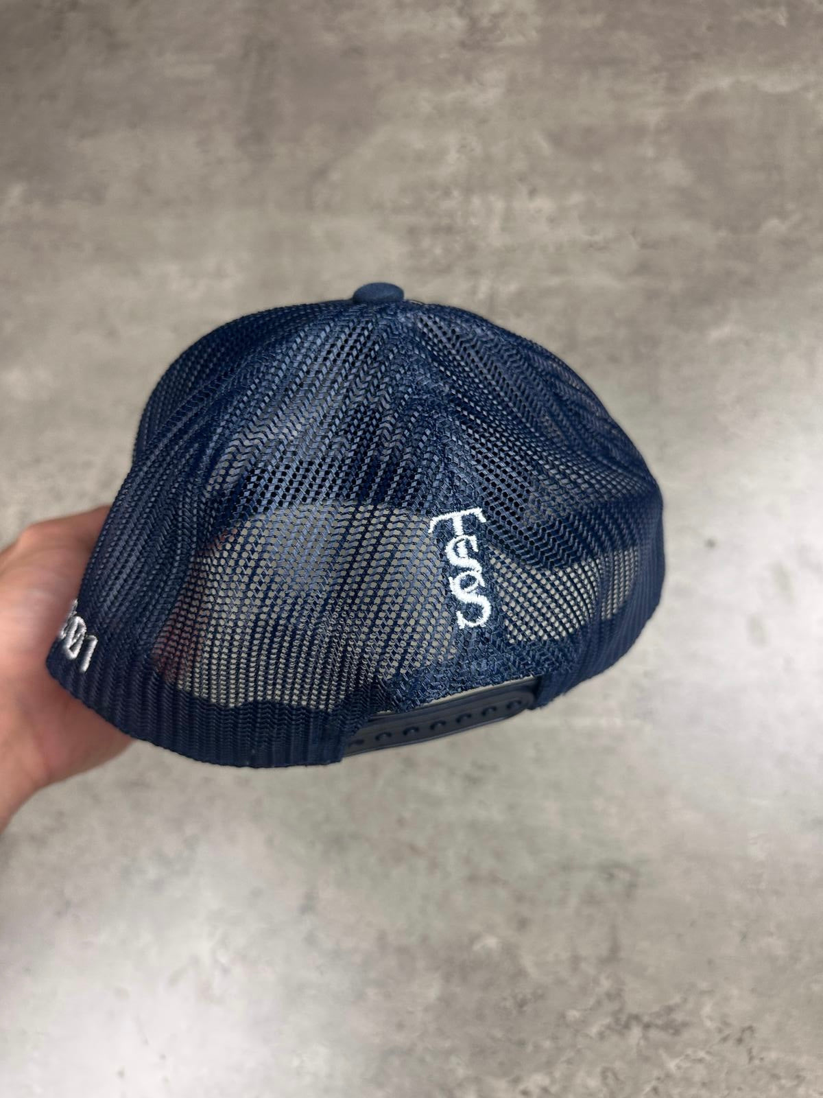 TSS CAP - NAVY SUEDE