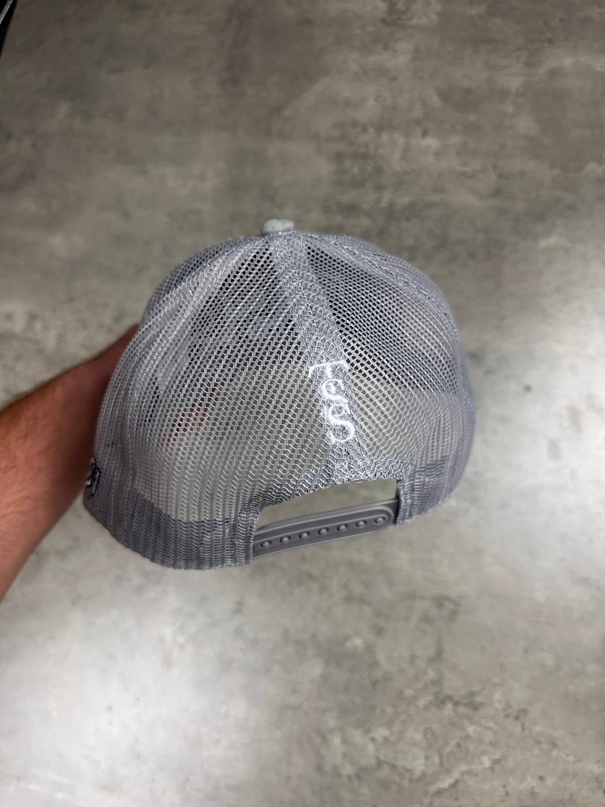 TSS CAP - GREY SUEDE