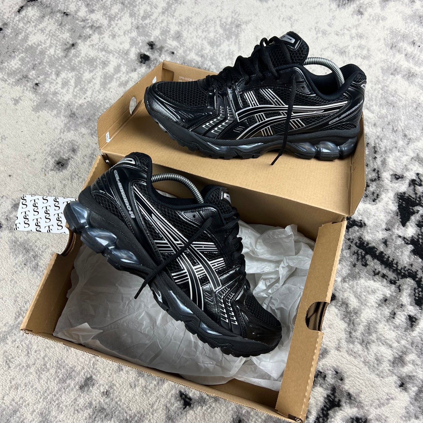 ASICS KAYONO 14 - BLACK PURE SILVER