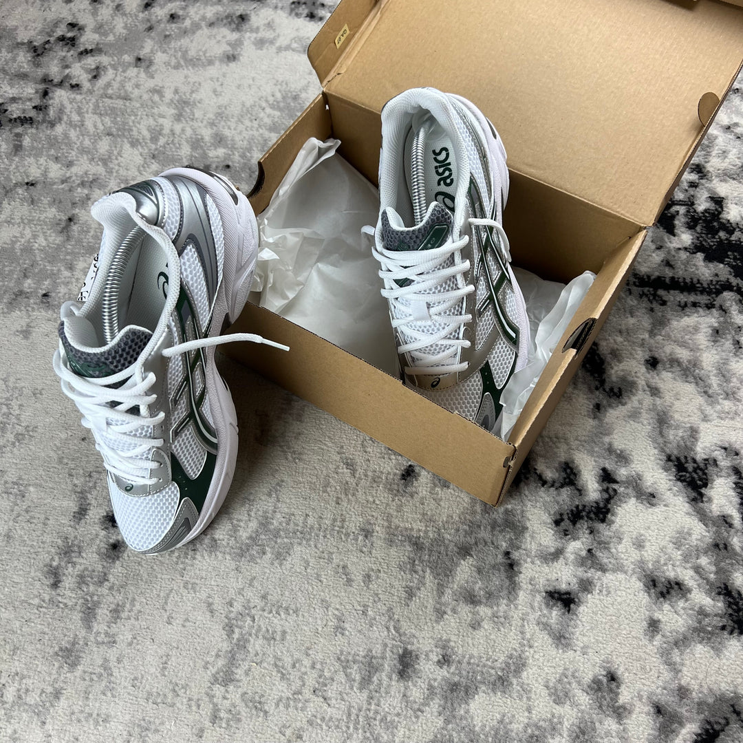 ASICS 1130 - WHITE / FOREST NIGHT