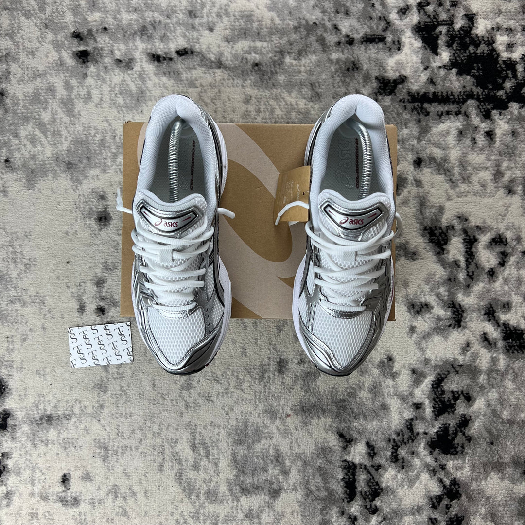 ASICS KAYANO 14 - WHITE / PURE SILVER
