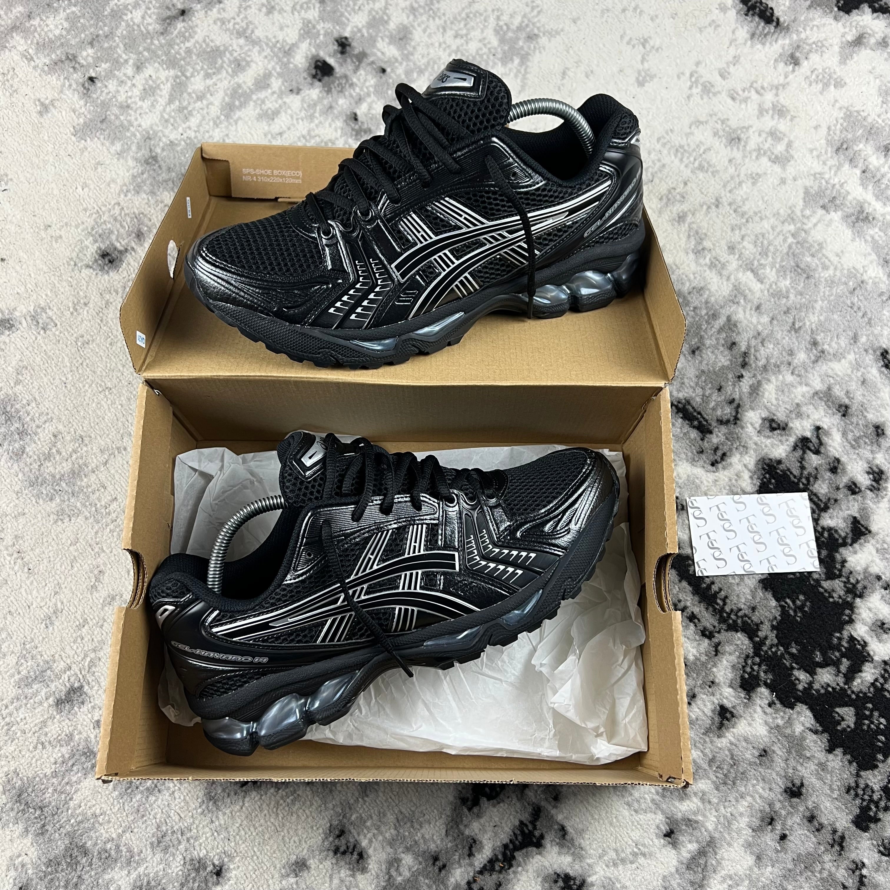 ASICS KAYONO 14 - BLACK PURE SILVER