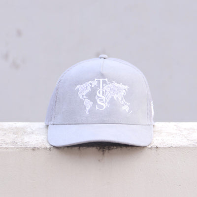 TSS GLOBAL CAP - GREY SUEDE