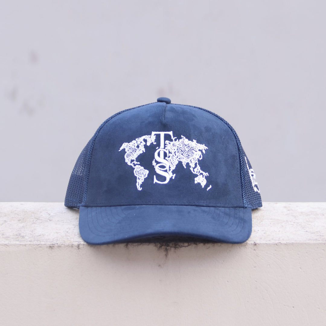 TSS GLOBAL CAP - NAVY SUEDE