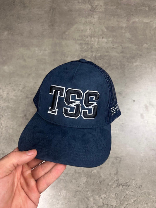 TSS CAP - NAVY SUEDE