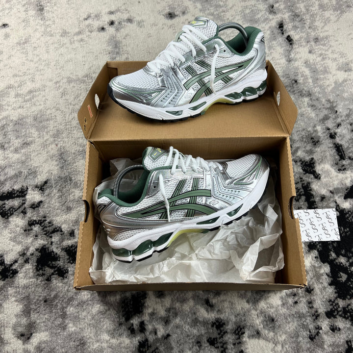 ASICS KAYANO 14 - SLATE GREY / WHITE