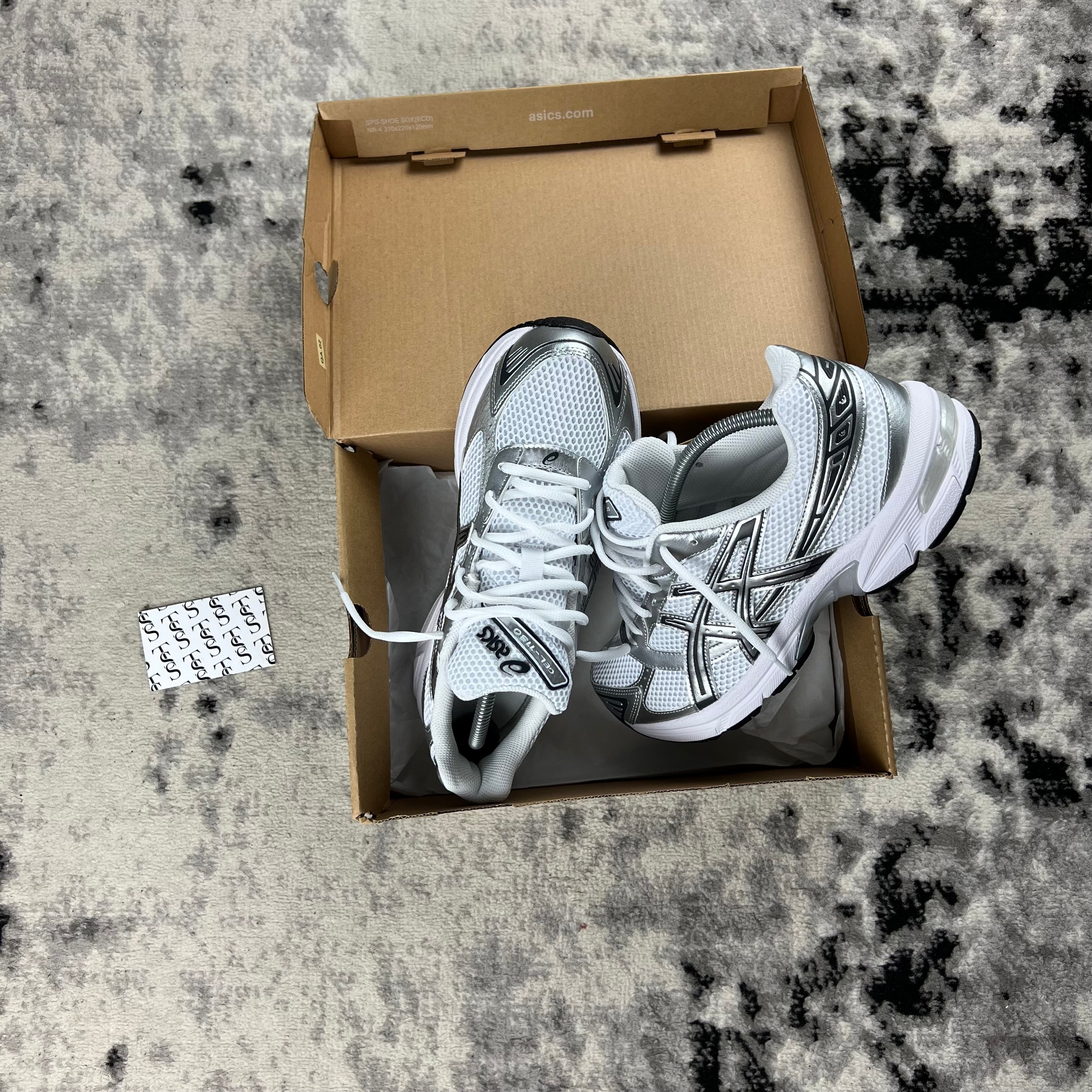 ASICS 1130 - WHITE / PURE SILVER – The Selected Shopper
