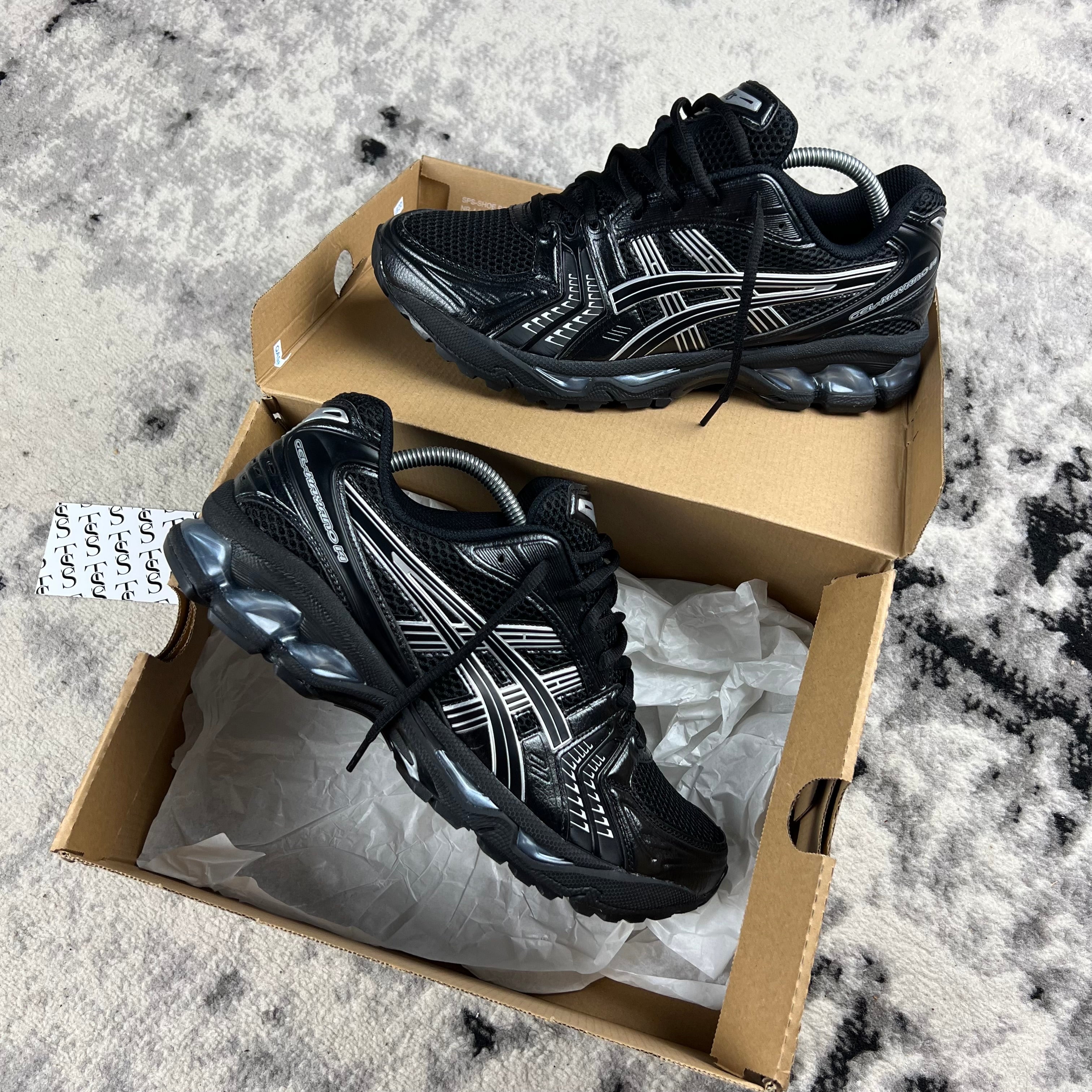 ASICS KAYONO 14 - BLACK PURE SILVER