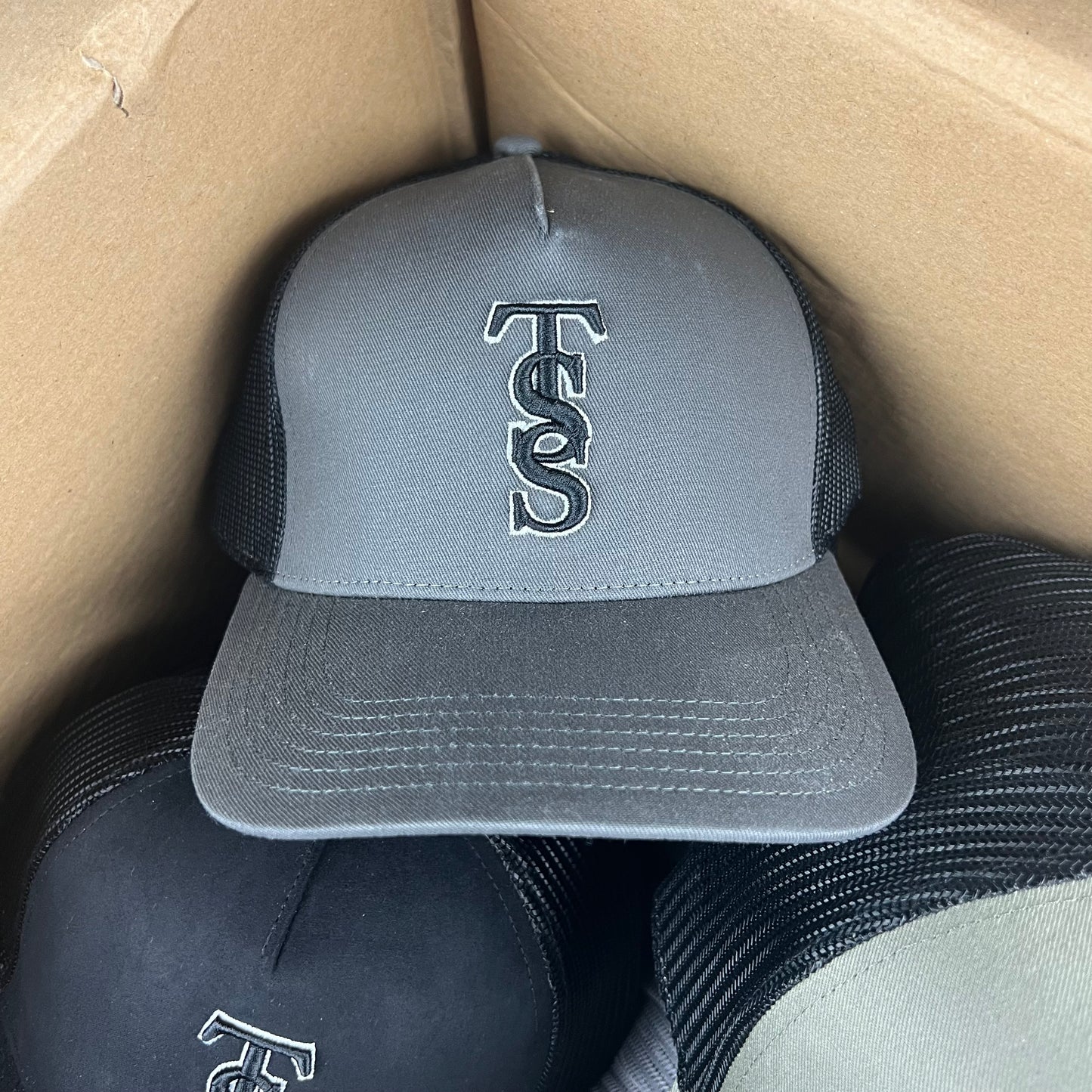DARK GREY TSS CAP - COTTEN