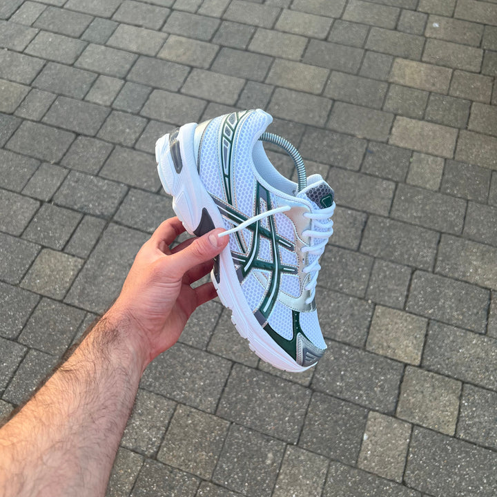 ASICS 1130 - WHITE / FOREST NIGHT